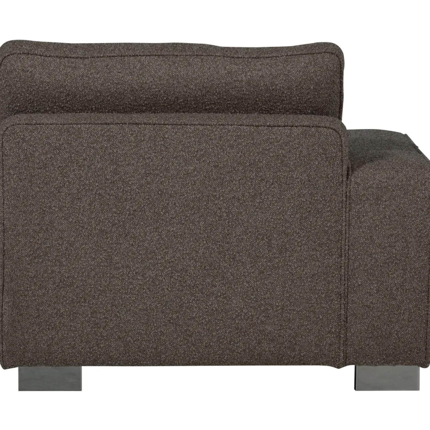 Vtwonen 1-zits Element Lazy Met Arm Links Boucle Antraciet