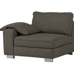 Vtwonen 1-zits Element Lazy Met Arm Links Boucle Antraciet