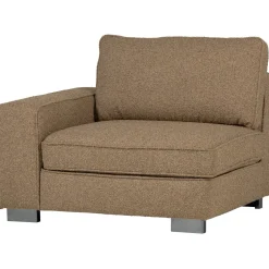 Vtwonen 1-zits Element Lazy Met Arm Links Boucle Bruin