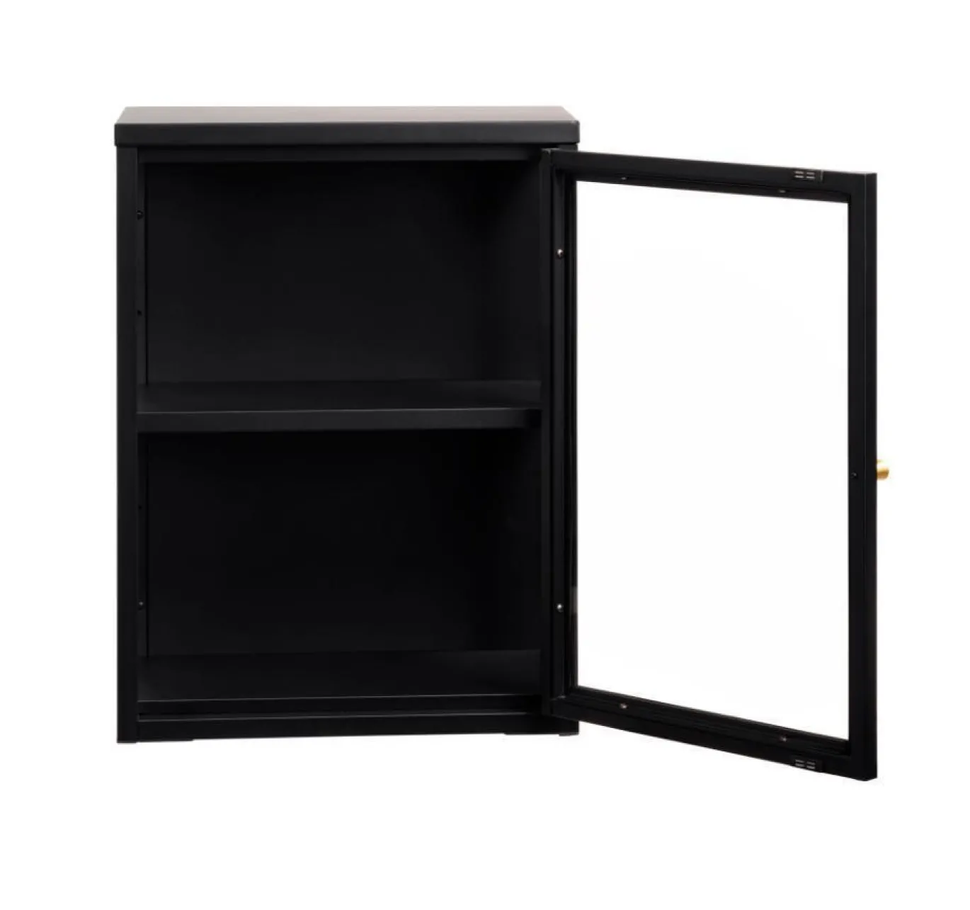 Wandkast Carmel Zwart H60 - W45 cm - Giga Living