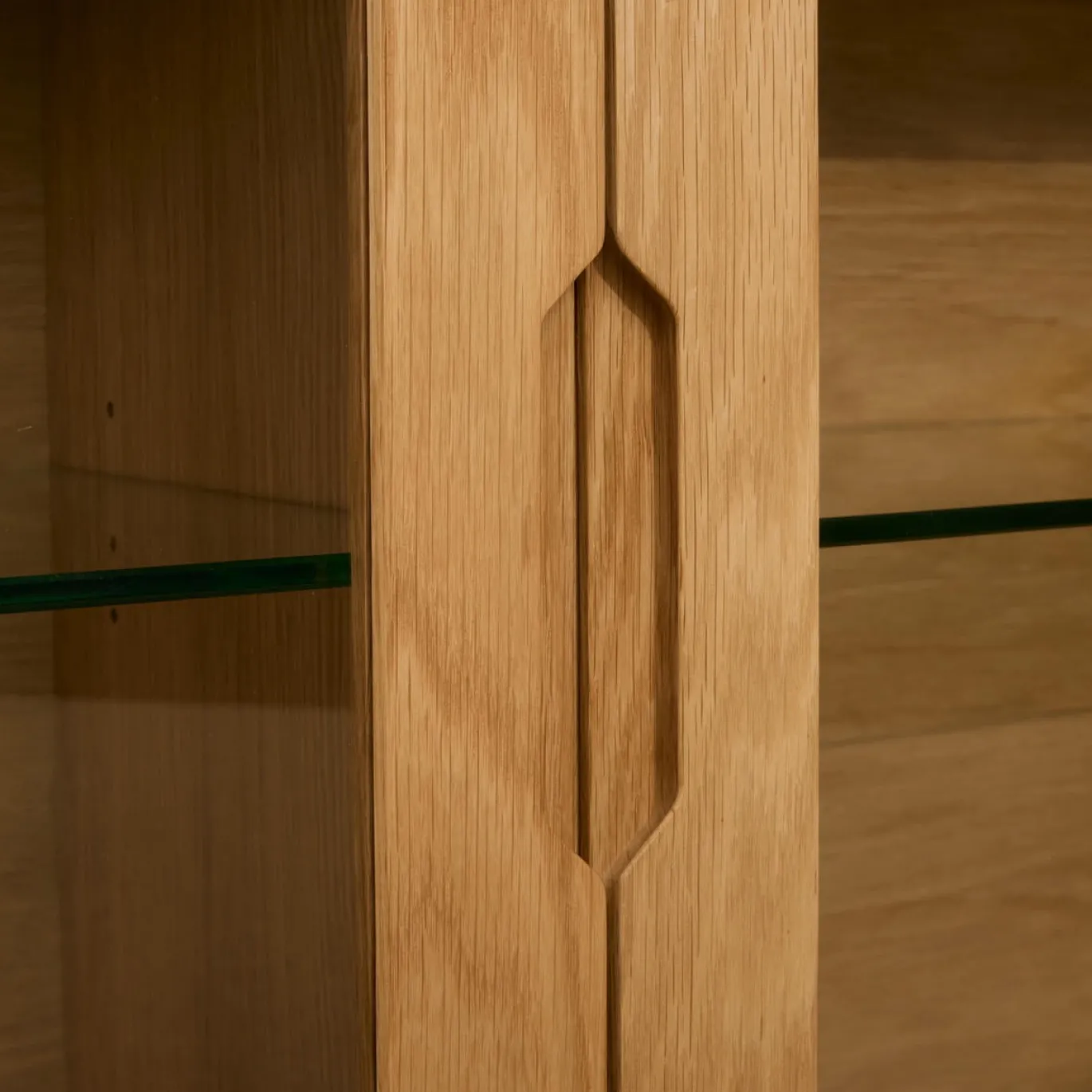 Wandkast Hangend Nyborg Naturel Oil 180cm - Giga Meubel