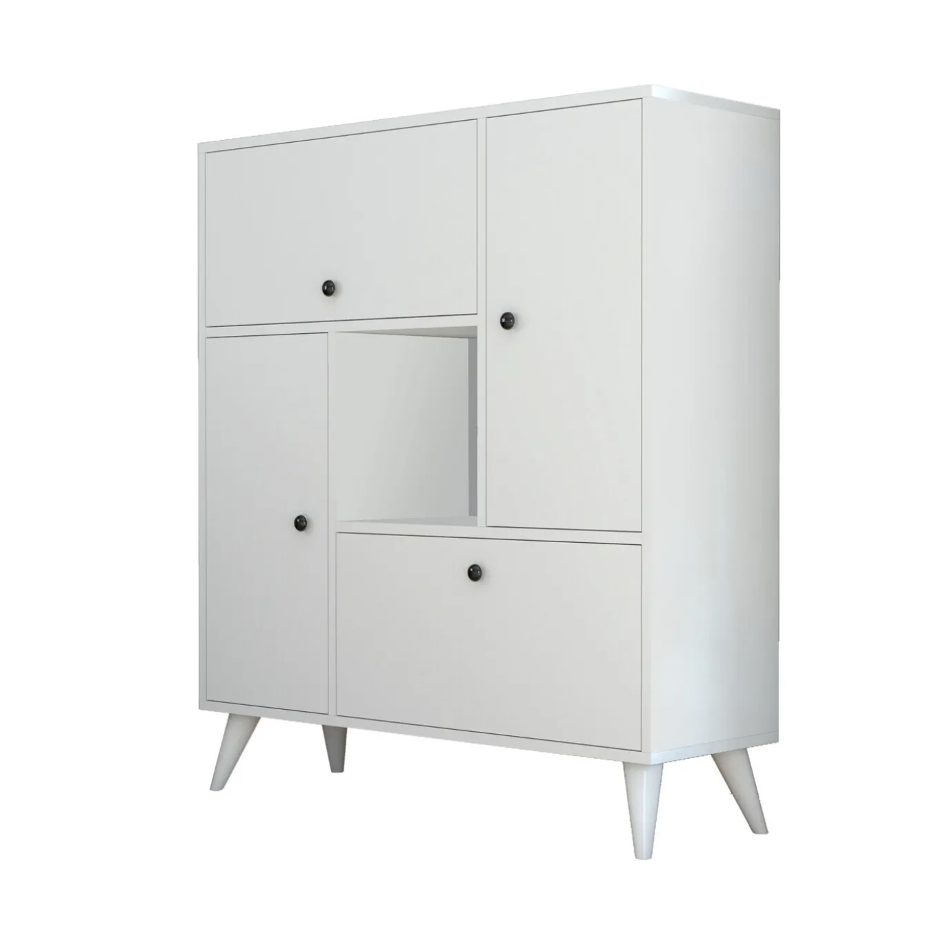Wandkast Hercules Melamine Wit