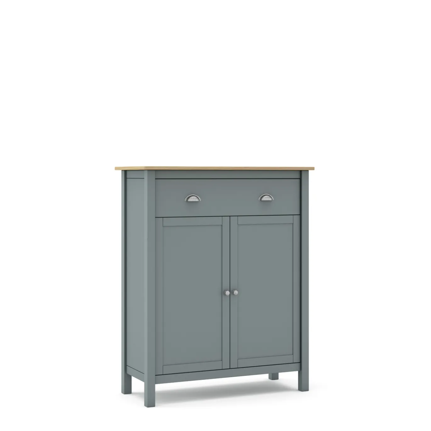 Wandkastje Misti 2d1dr Khaki Groen/oa - Giga Meubel