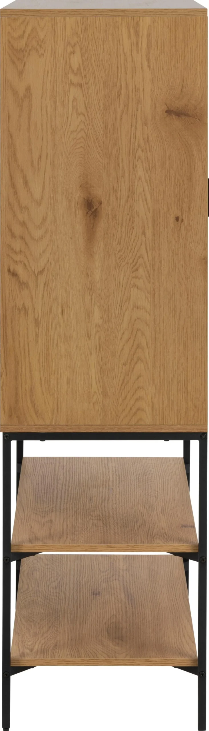 Wandkast Juna Naturel Metaal - Giga Living