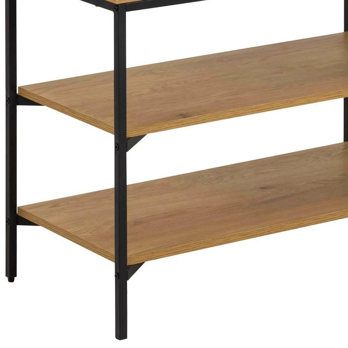 Wandkast Juna Naturel Metaal - Giga Living