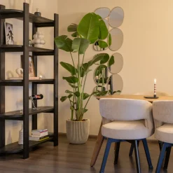 Wandkast Luuk Zwart 120cm - Giga Meubel