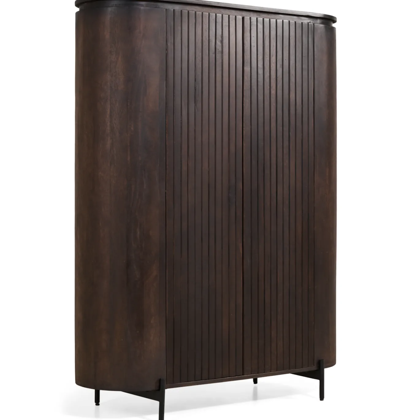 Wandkast Mokka Donkerbruin 115cm - Giga Meubel