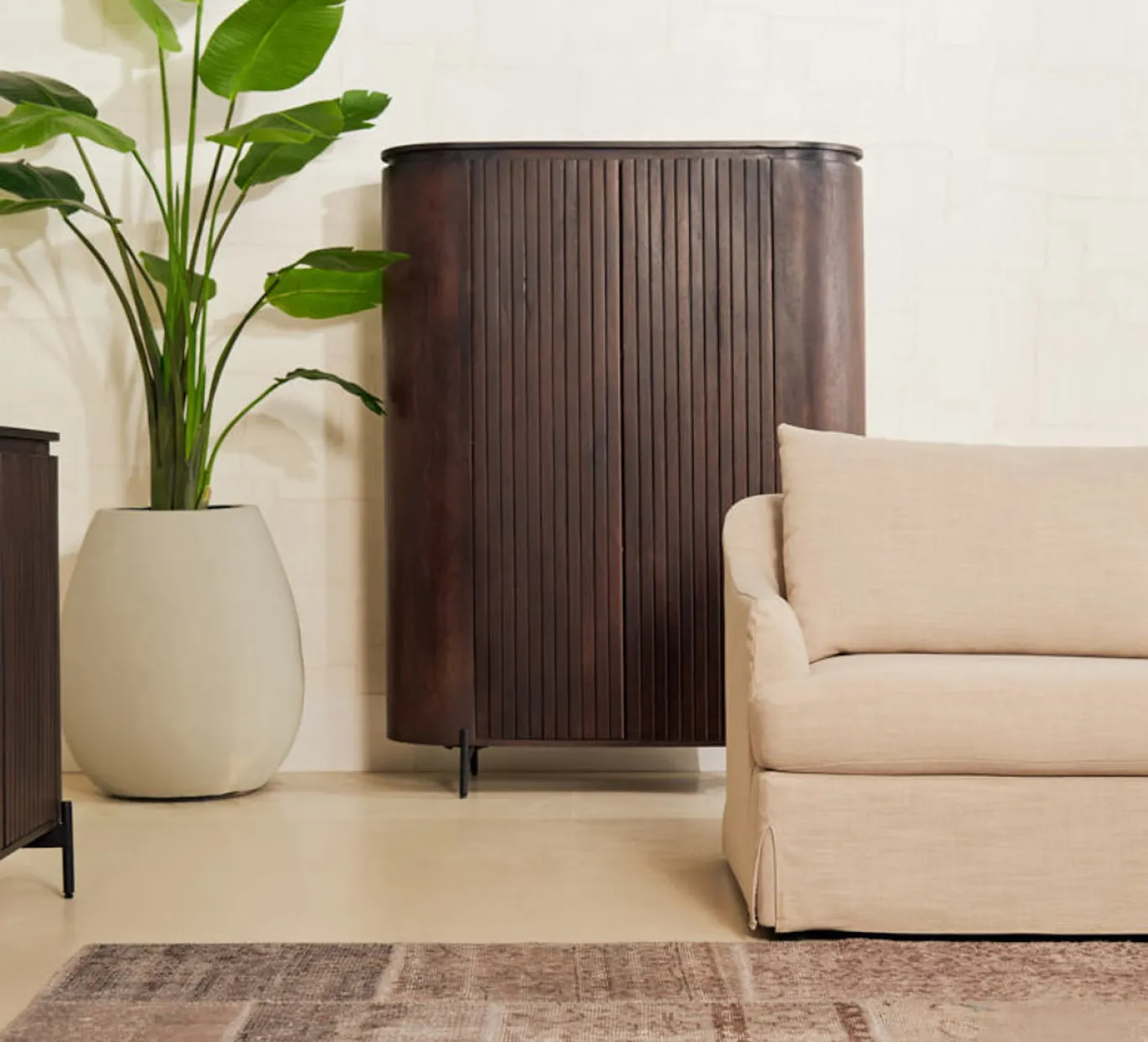Wandkast Mokka Donkerbruin 115cm - Giga Meubel