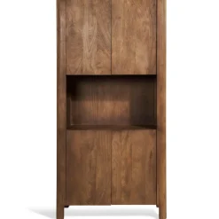 Wandkast Nova Bruin Marmer 180cm - Giga Meubel