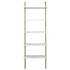 Wandkast Paula Wit/Goud 174cm