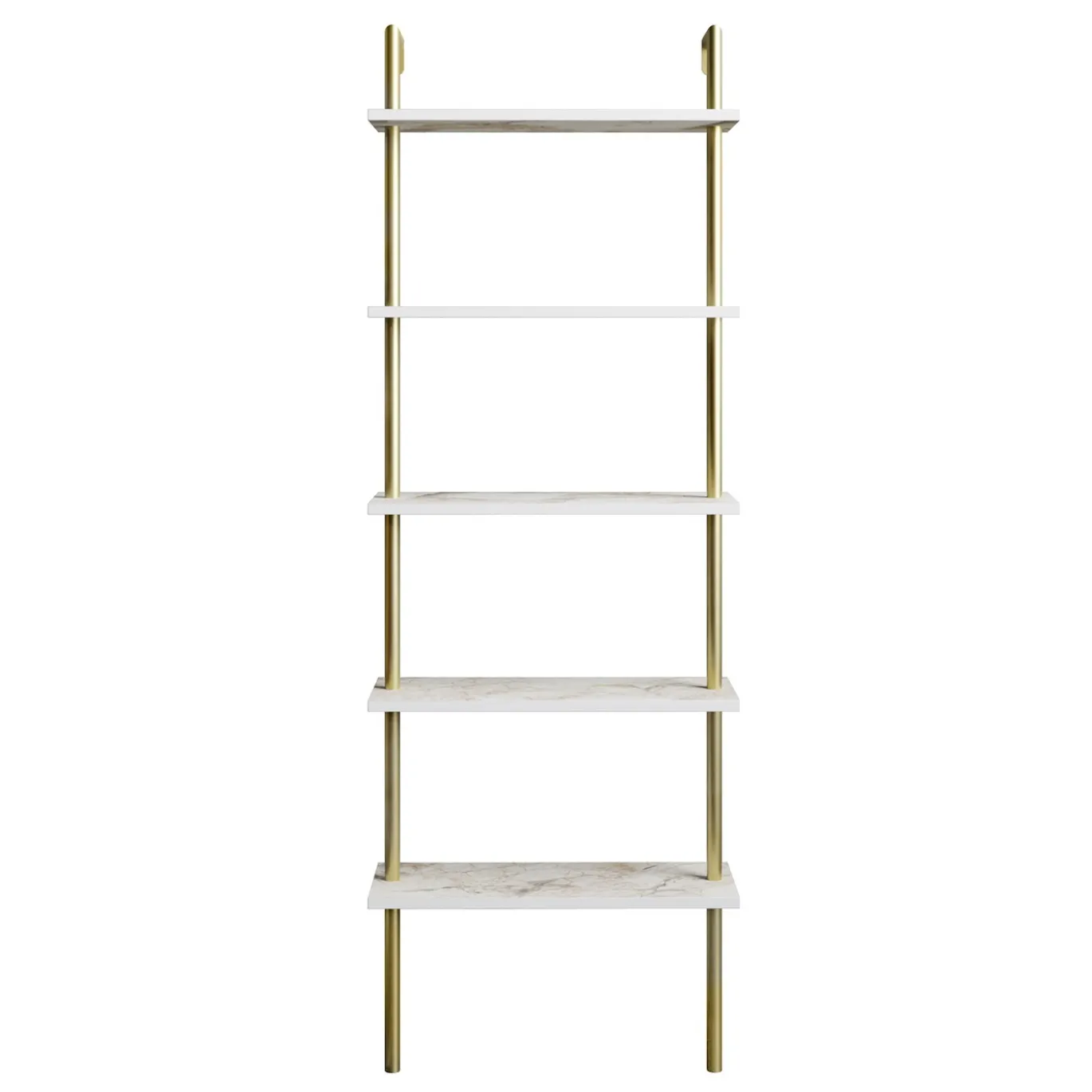 Wandkast Paula Wit/Goud 174cm
