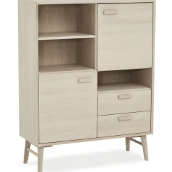 Wandkast Porto Naturel Eiken - Giga Meubel