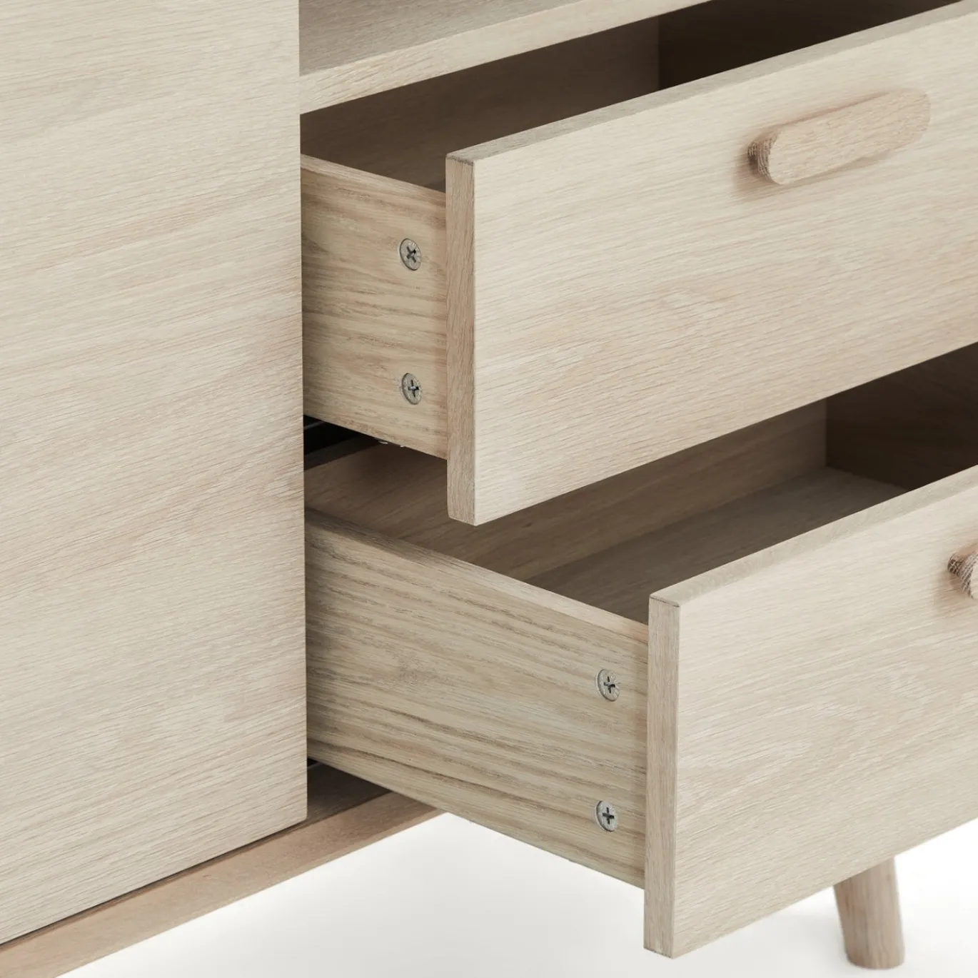 Wandkast Porto Naturel Eiken - Giga Meubel