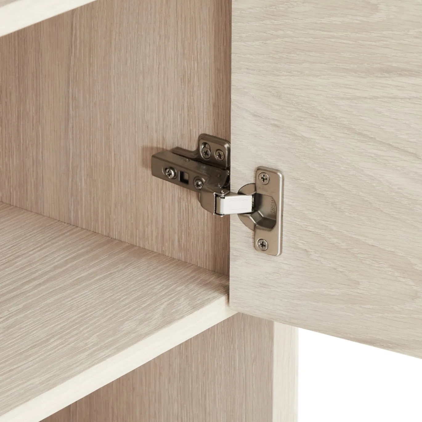 Wandkast Porto Naturel Eiken - Giga Meubel