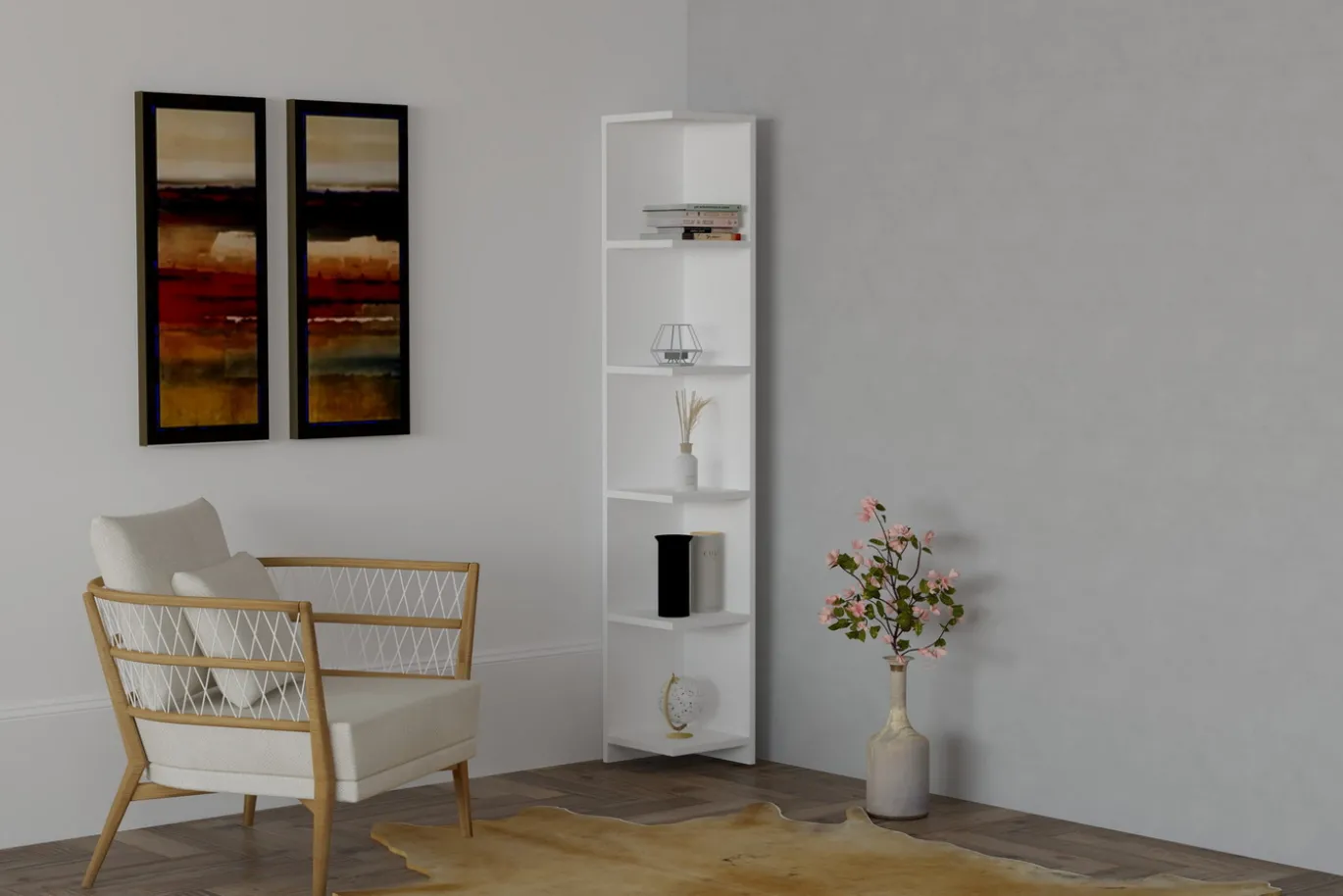 Wandkast Ravella Wit 160cm