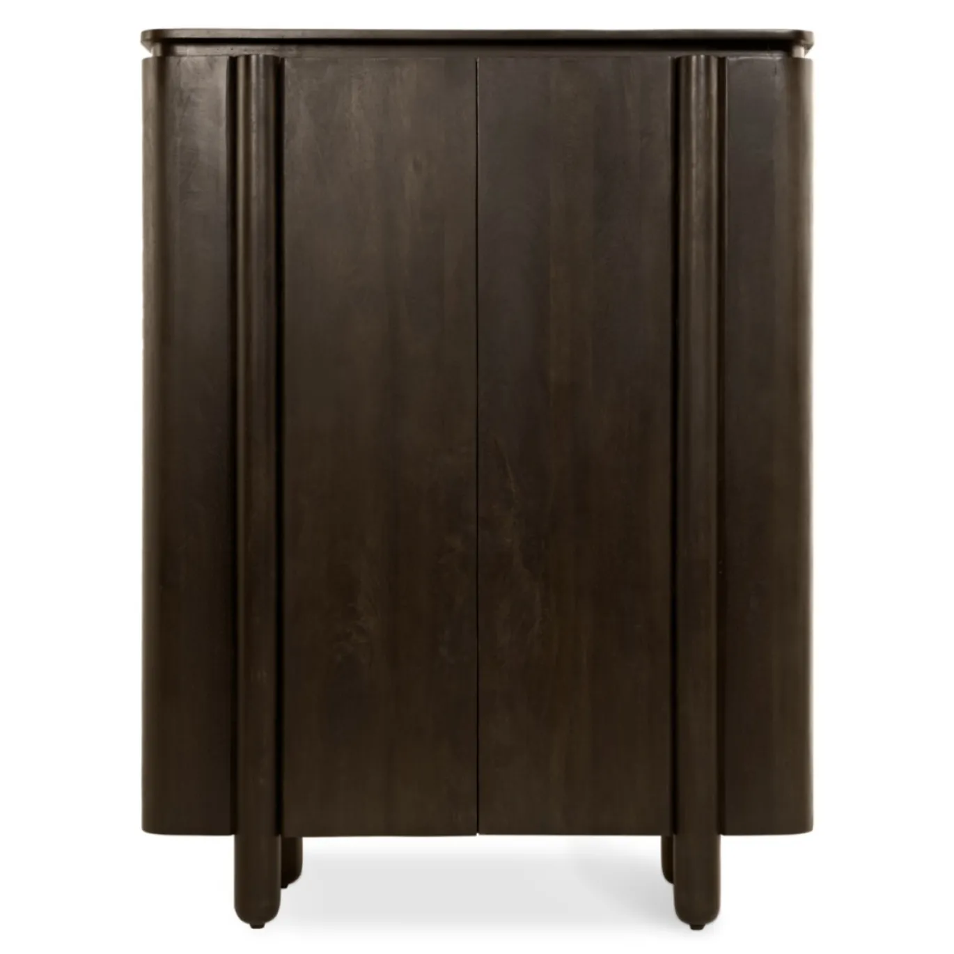 Wandkast Rondo Donkerbruin 150cm - Giga Meubel