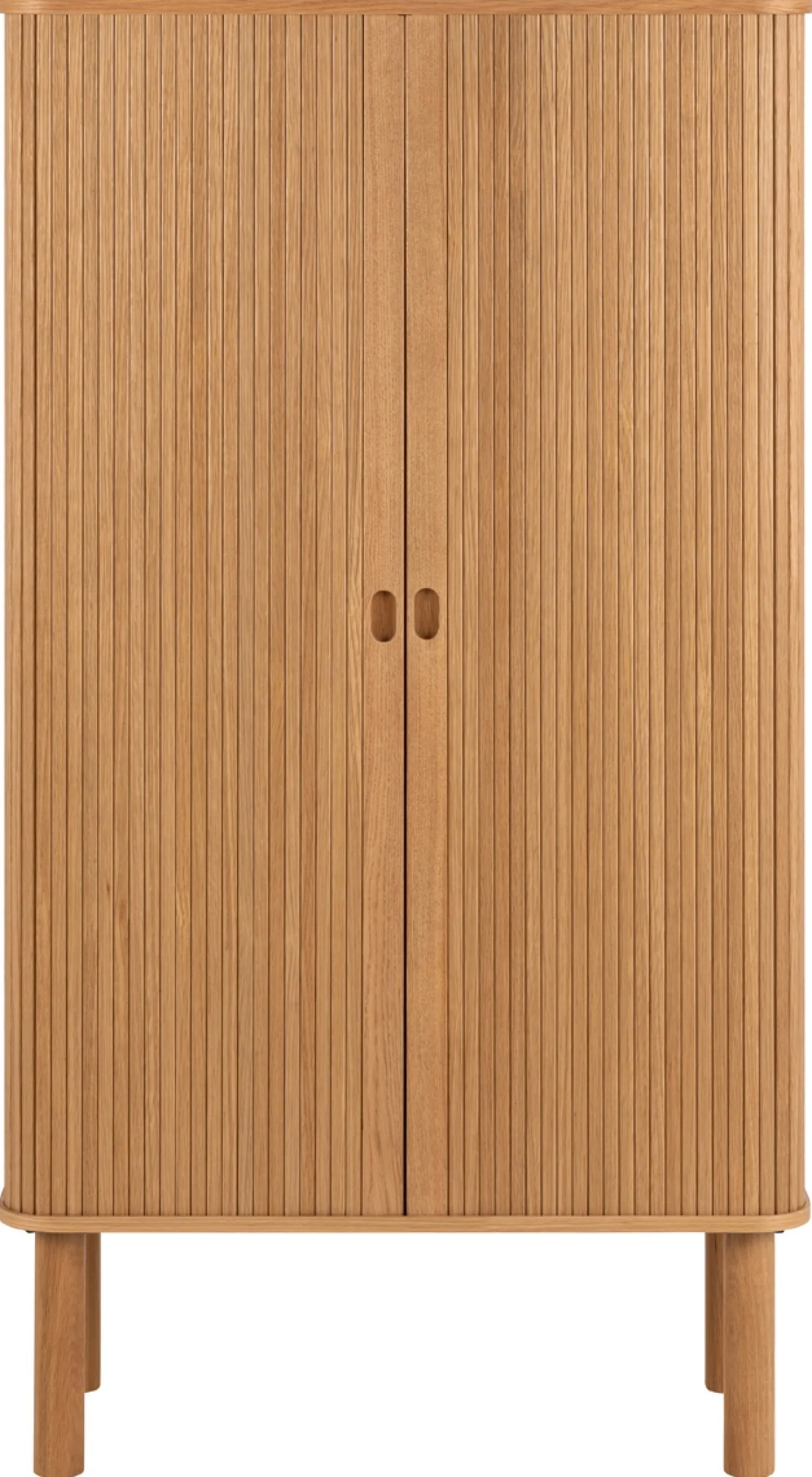 Wandkast Rustam MDF Naturel 80x145cm - Giga Living