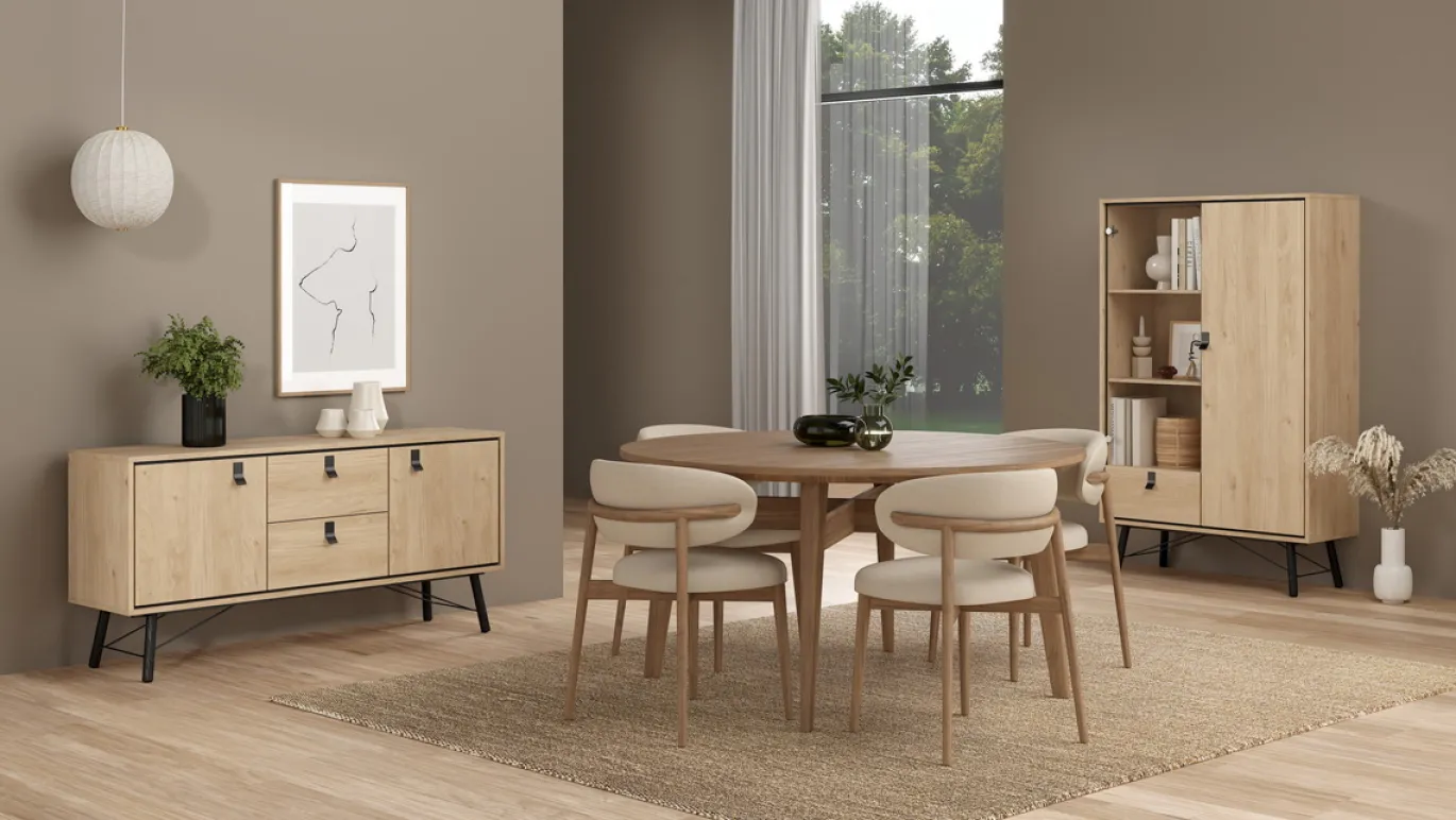 Wandkast Ry Jackson Hickory - Giga Living