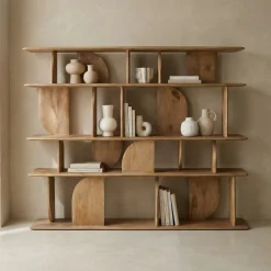 Wandkast Solis Naturel 170cm - Giga Meubel