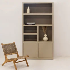 Wandkast Xander Beige 220cm - Giga Meubel