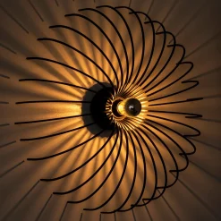 Wandlamp Aspendos Zwart