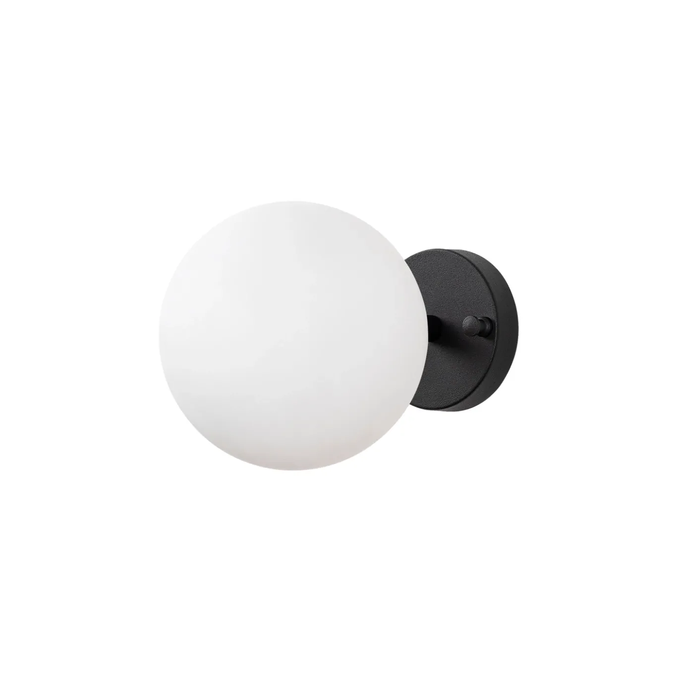 Wandlamp Atmaca Wit/Zwart