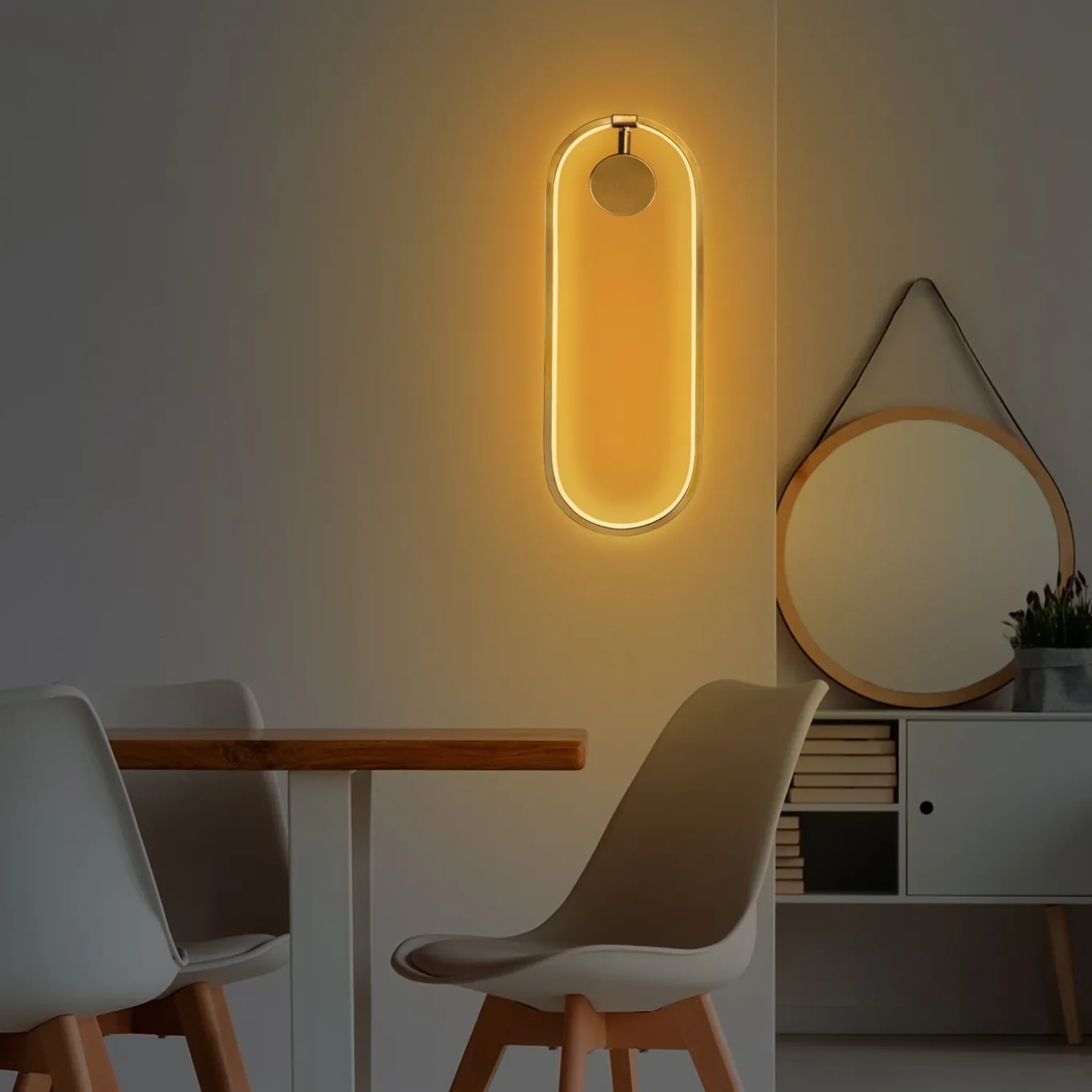 Wandlamp Can Goud