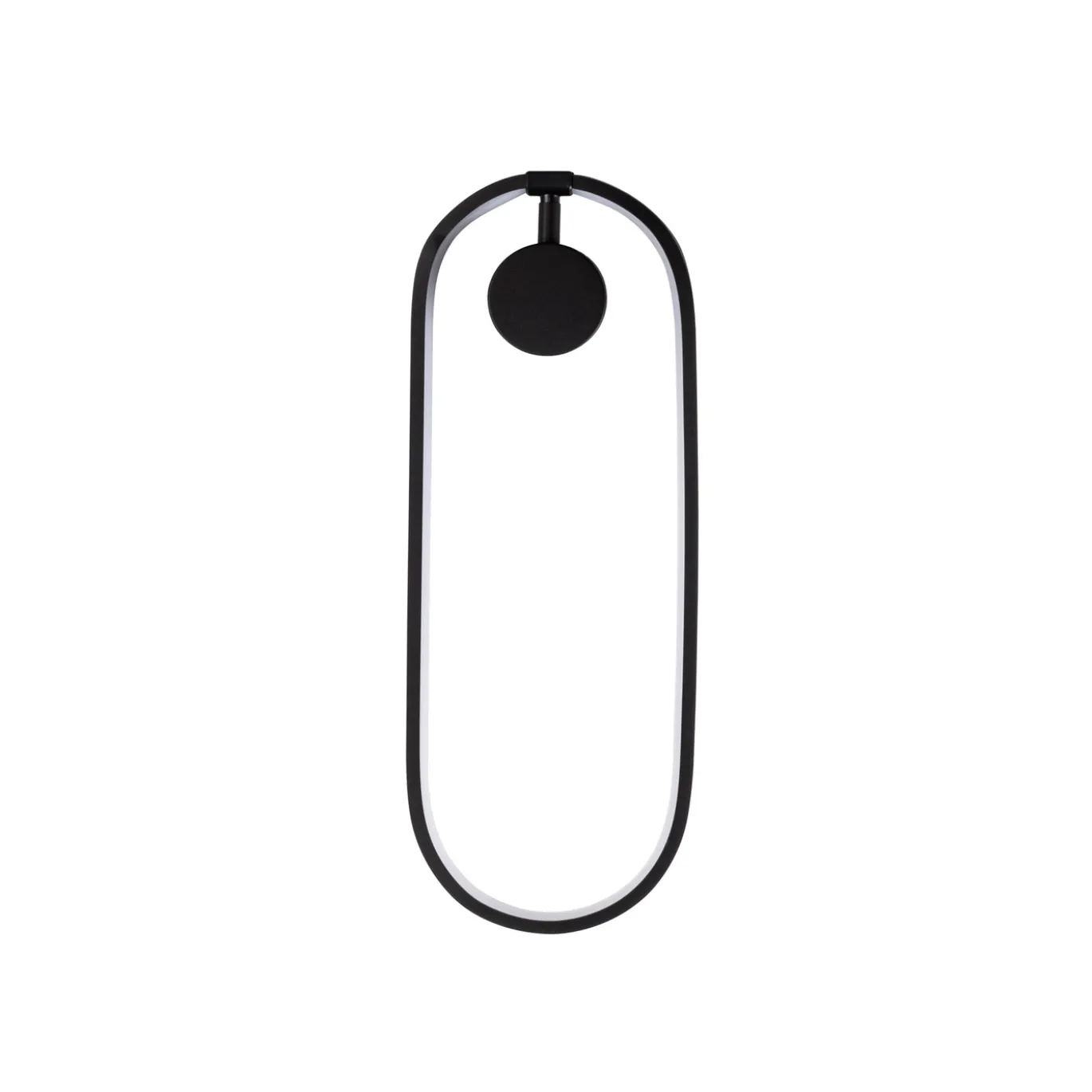 Wandlamp Can Zwart