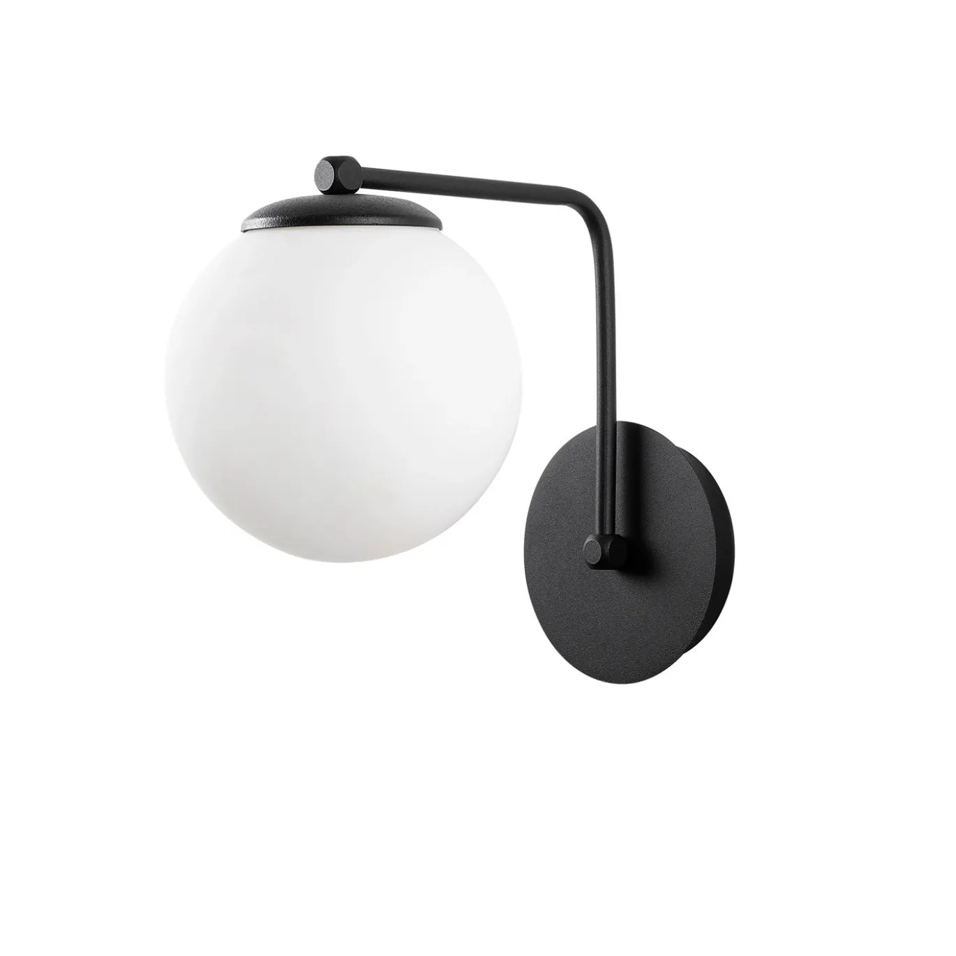 Wandlamp Daisy Zwart