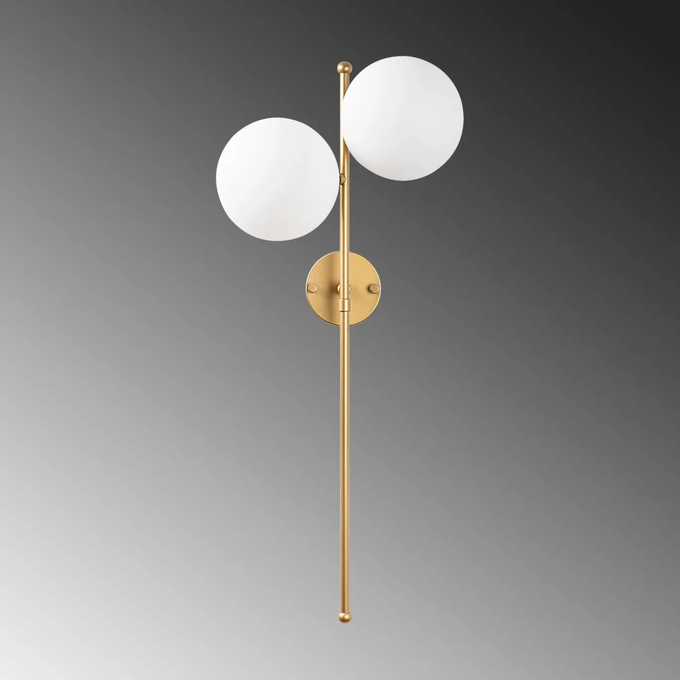 Wandlamp Fazli Goud 2-Lichts