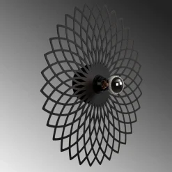 Wandlamp Fellini Zwart