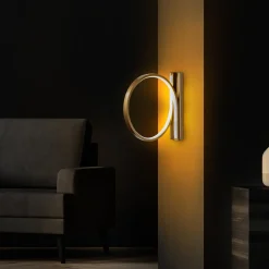 Wandlamp Halka Goud