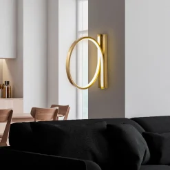 Wandlamp Halka Goud