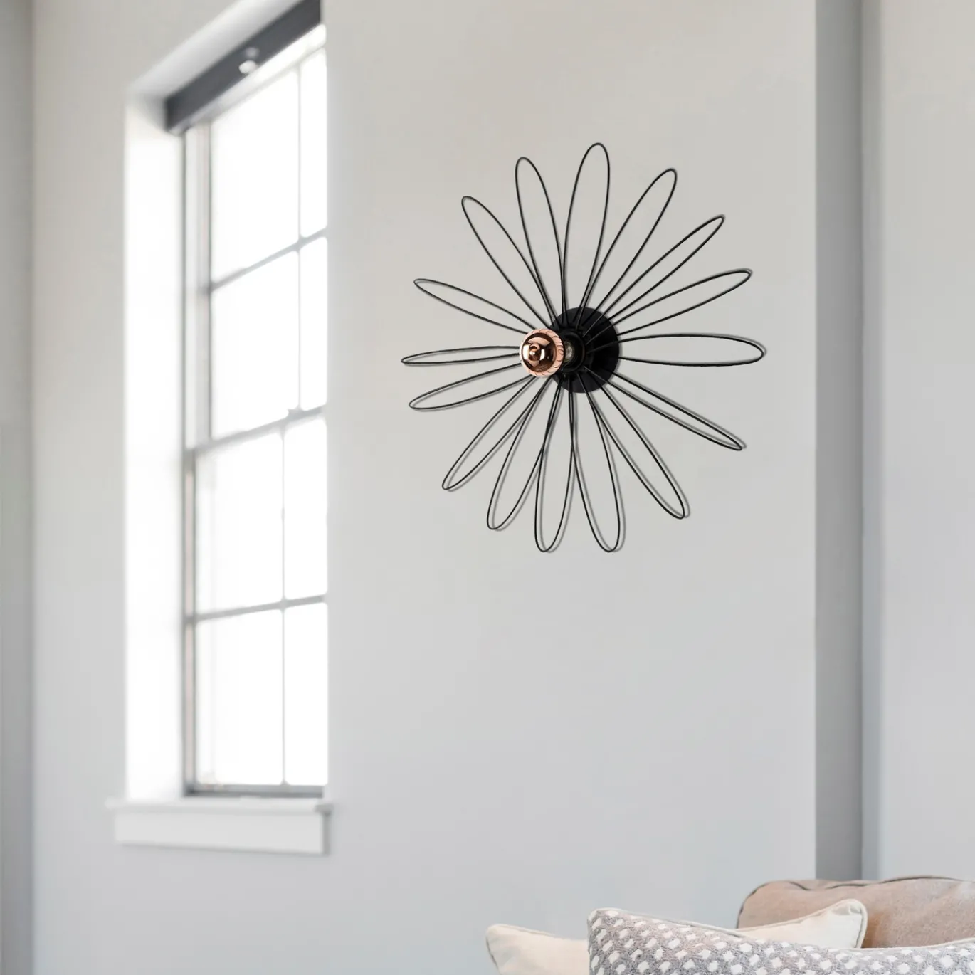 Wandlamp Hemdem Zwart