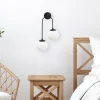 Wandlamp Jewel Zwart 2-Lichts