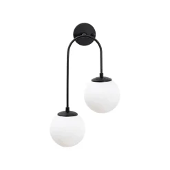 Wandlamp Jewel Zwart 2-Lichts