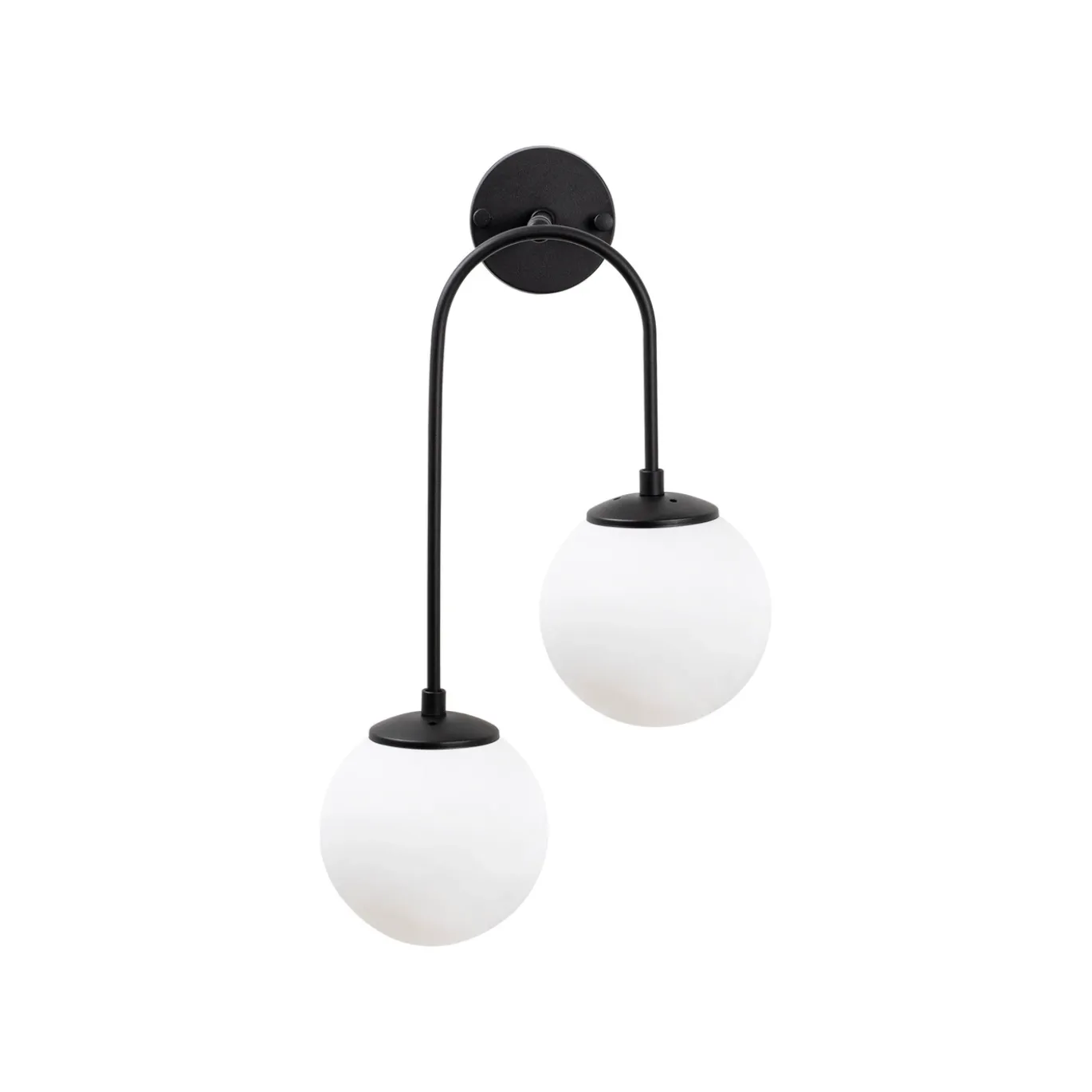 Wandlamp Jewel Zwart 2-Lichts