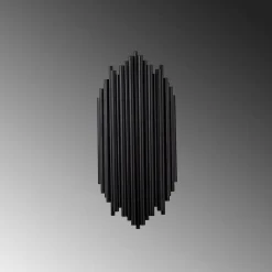Wandlamp Kara Zwart