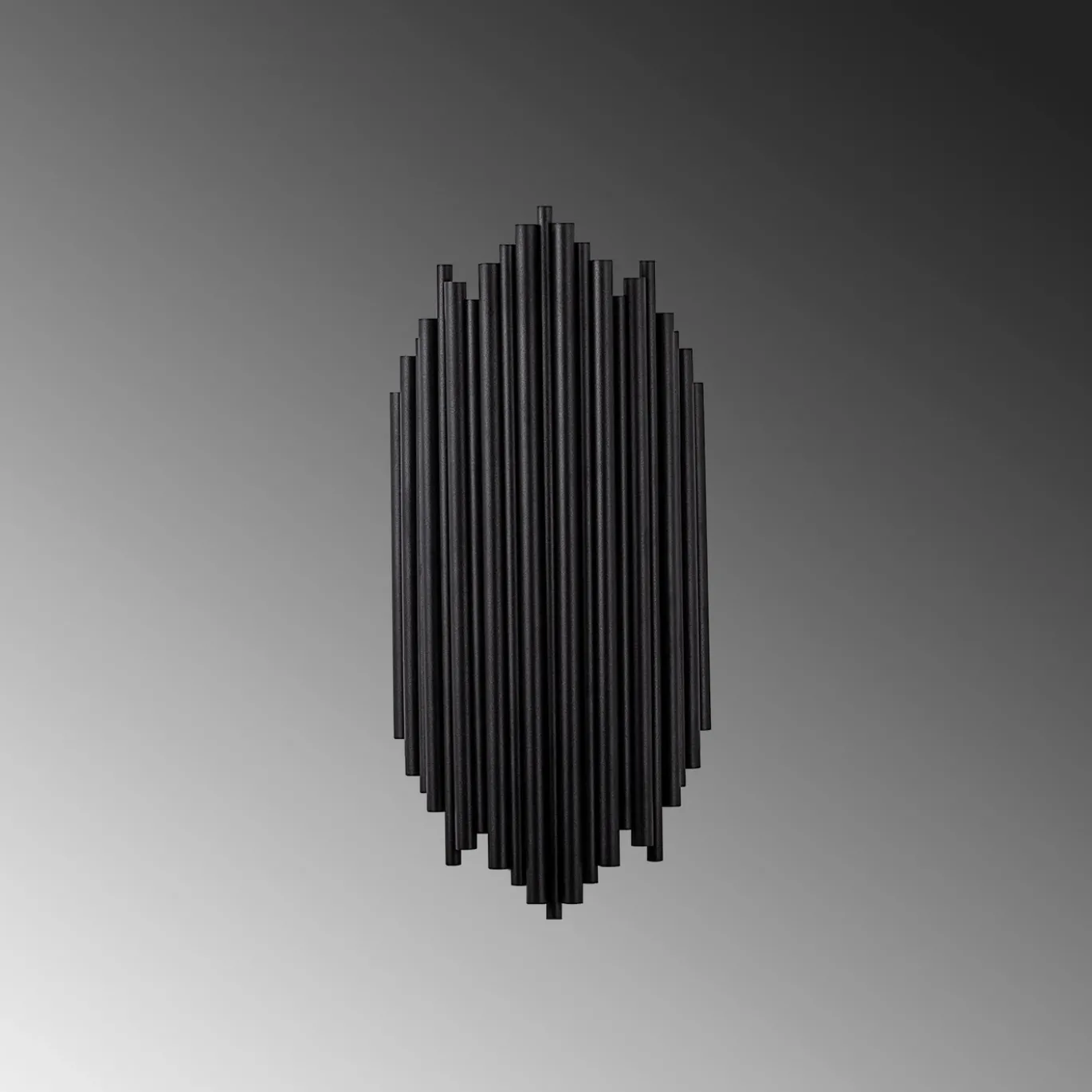 Wandlamp Kara Zwart