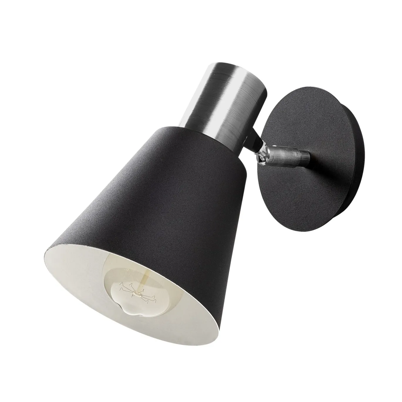 Wandlamp Kem Zwart