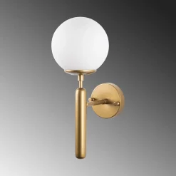 Wandlamp King Goud