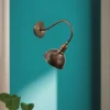 Wandlamp Kumluca Brons