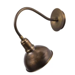 Wandlamp Kumluca Brons
