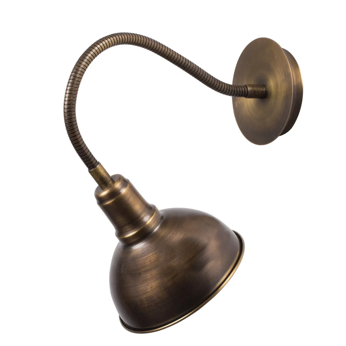 Wandlamp Kumluca Brons