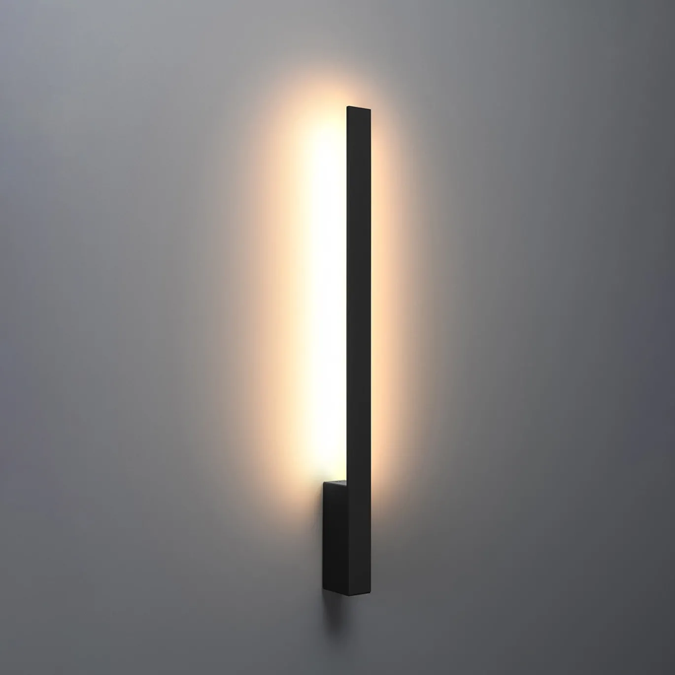 Wandlamp Lahti M Zwart 3000K - Giga Meubel