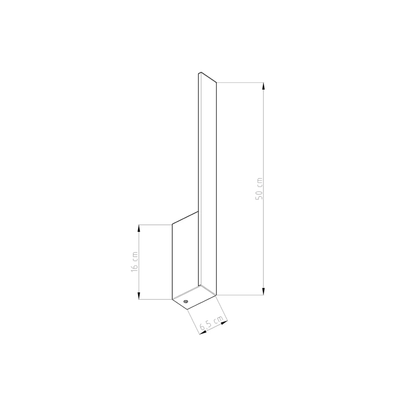 Wandlamp Lahti S Wit 3000K - Giga Meubel