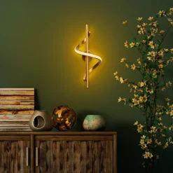Wandlamp Likma Goud