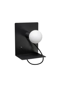 Wandlamp Magneto Zwart met USB - Giga Meubel