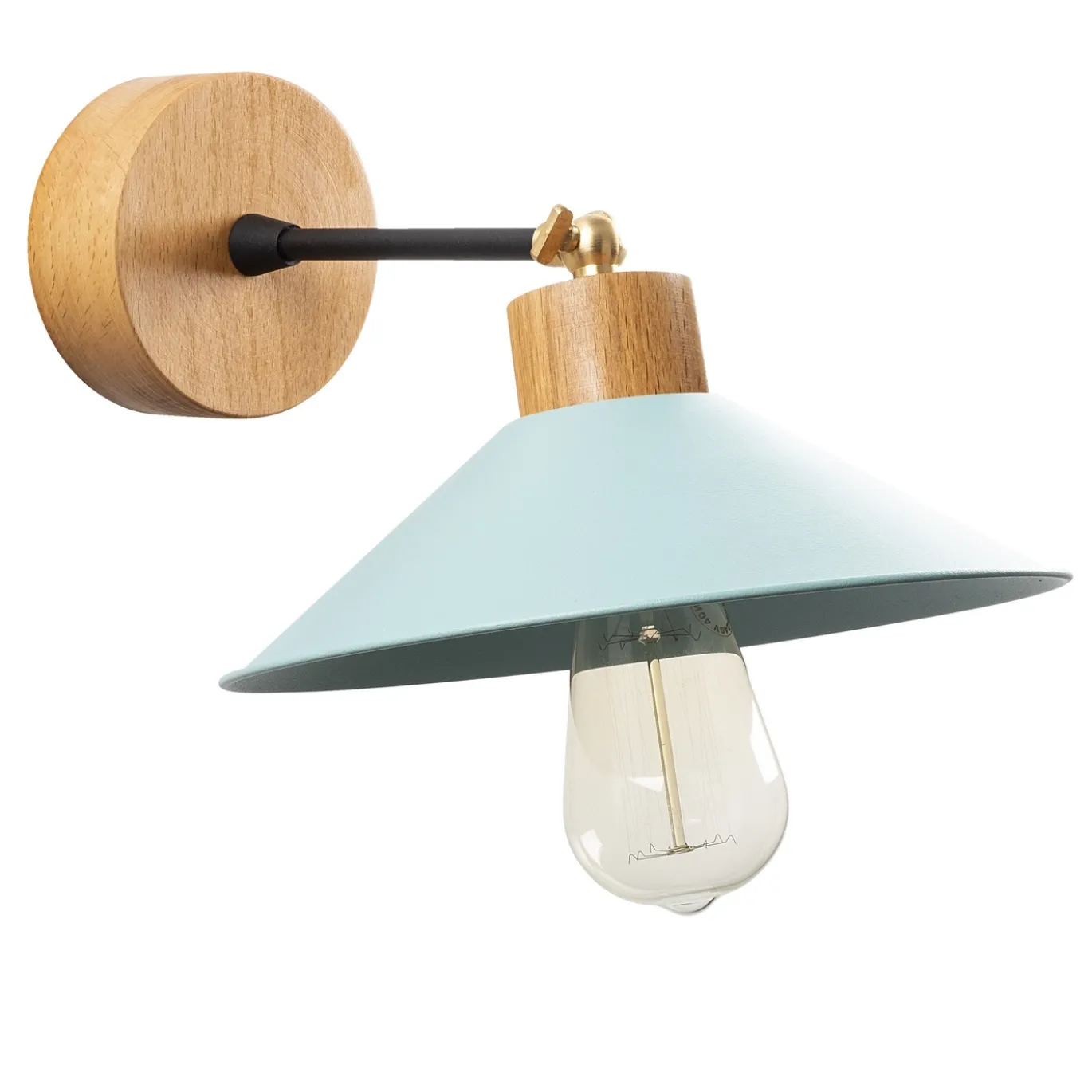 Wandlamp Manavgat Dish Turquoise