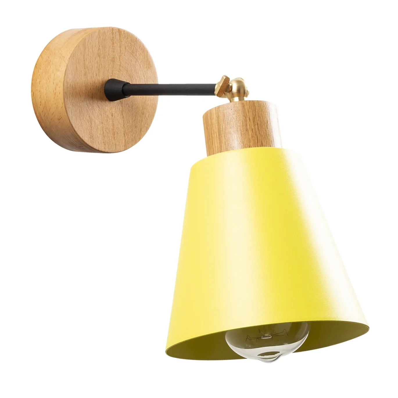 Wandlamp Manavgat Geel